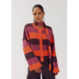 Harper & Yve Vest | | Indy-ca || Paprika Stripe