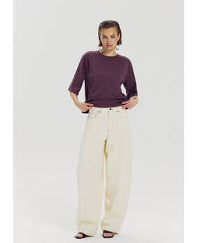Harper & Yve Barrel jeans || Arden-pa || Almond Oil