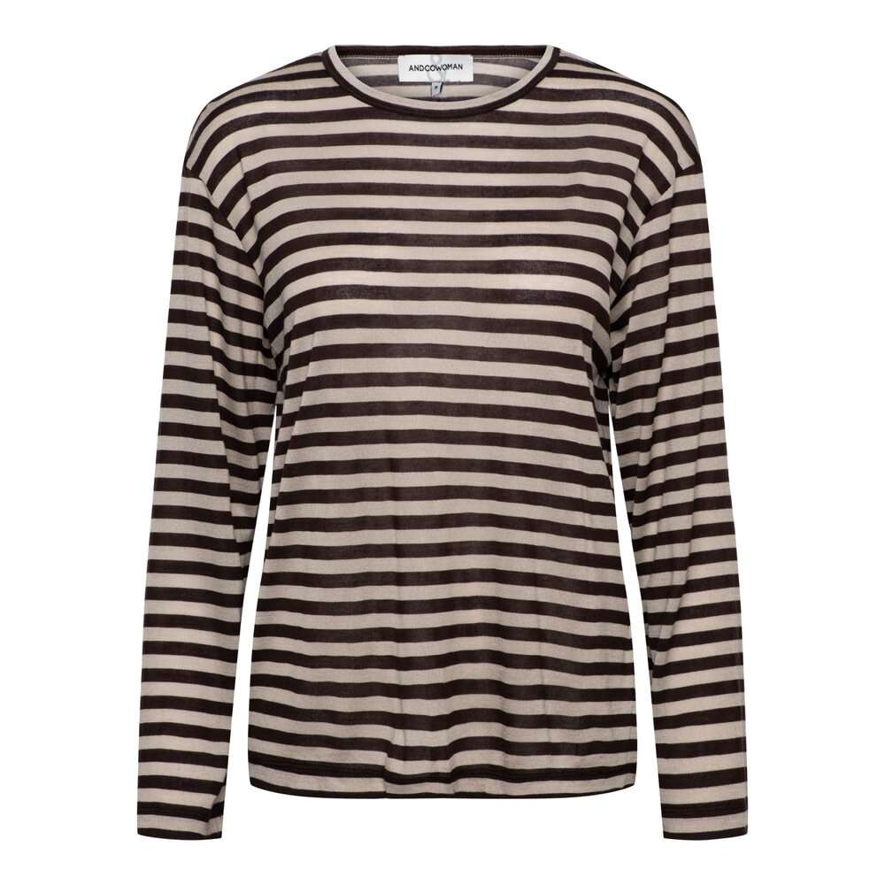 &Co women Top || Tara || Dark chocolate &Co women Top || Tara || Dark chocolate