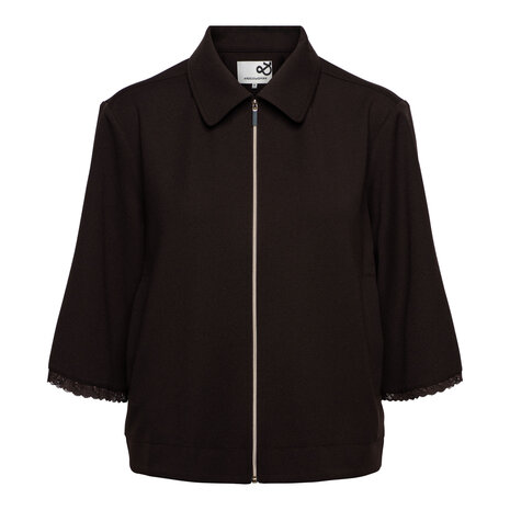 &Co women Blazer || Ginni || Dark Chocolate
