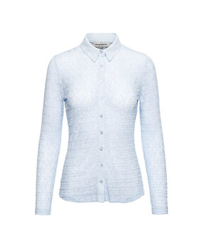 &Co women Blouse ||  Tina lace || Chambray