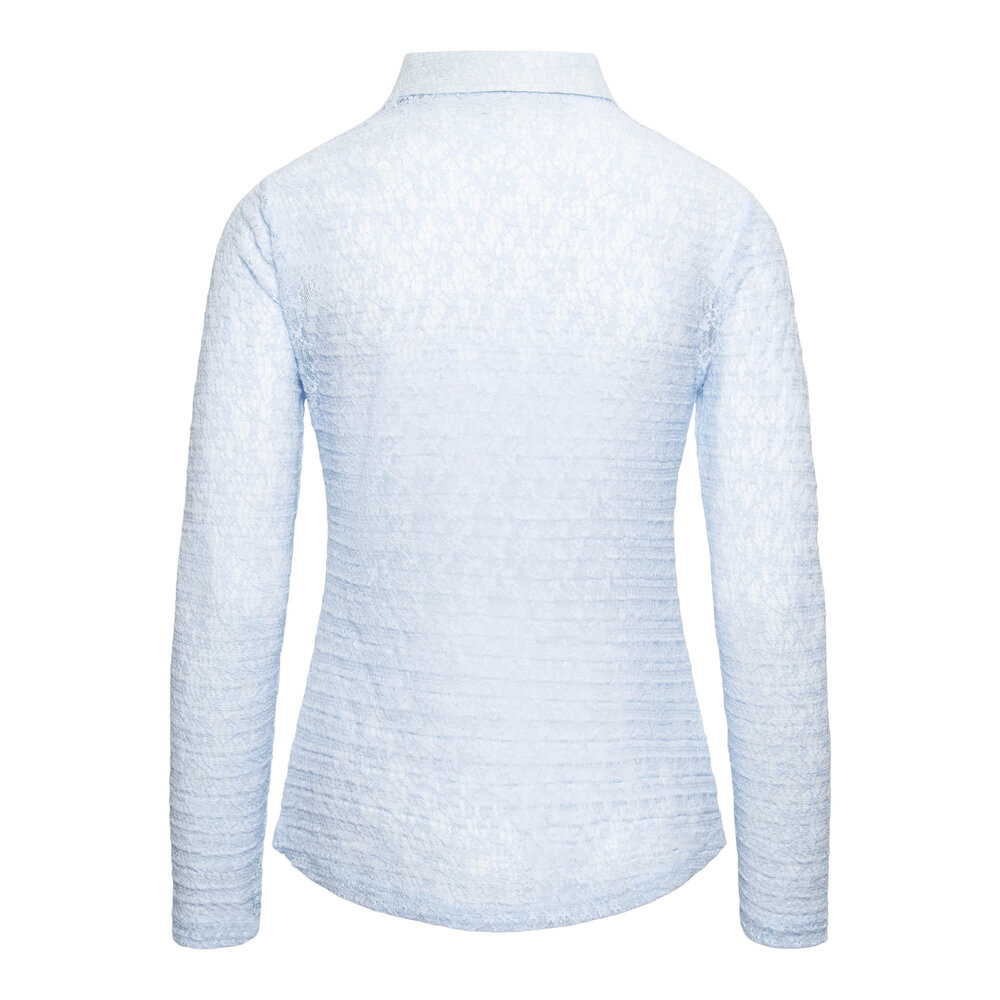 &Co women Blouse ||  Tina lace || Chambray