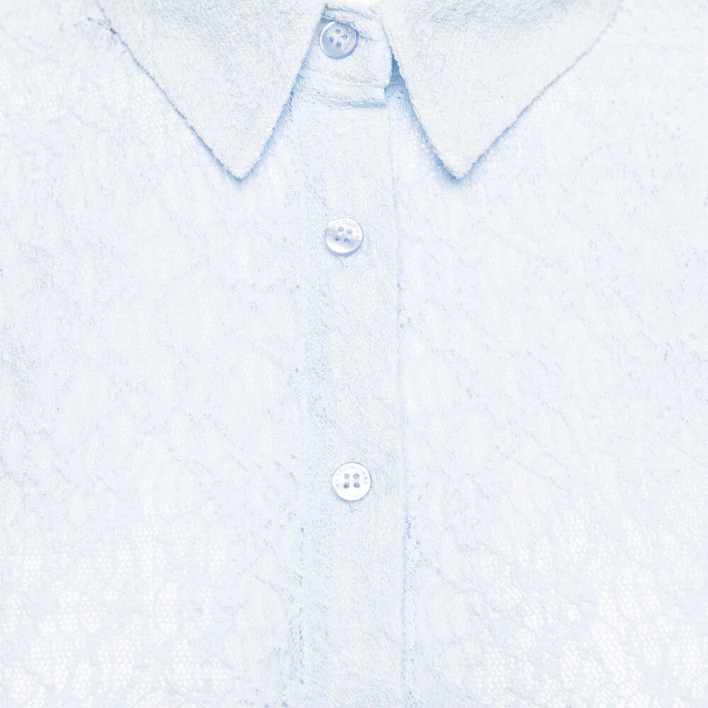 &Co women Blouse ||  Tina lace || Chambray