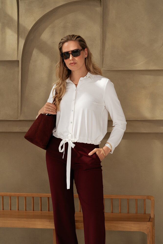 &Co women Blouse || Lotus || Off White &Co women Blouse || Lotus || Off White