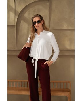 &Co women Blouse || Lotus || Off White