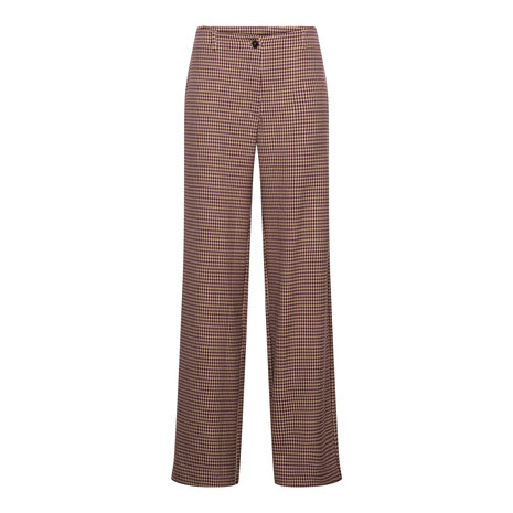 &Co women Pantalon || Elieke Check || Sand &Co women Pantalon || Elieke Check || Sand