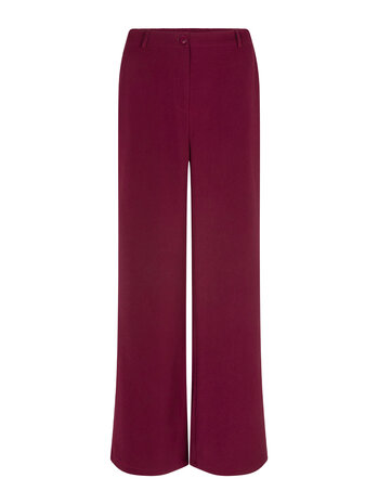 YDENCE Pantalon || Solange Tall || Burgundy