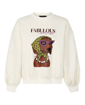 YDENCE Sweater || Fabulous and Fluffy || Ecru