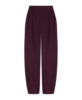 YDENCE Pantalon || Blythe || Aubergine