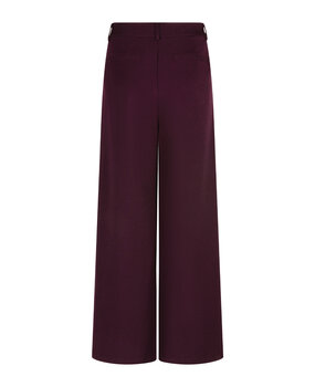 YDENCE Pantalon || Agatha || Aubergine