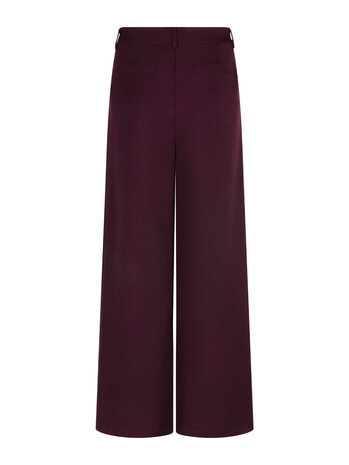 YDENCE Pantalon || Agatha || Aubergine