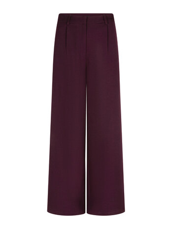 YDENCE Pantalon || Agatha || Aubergine