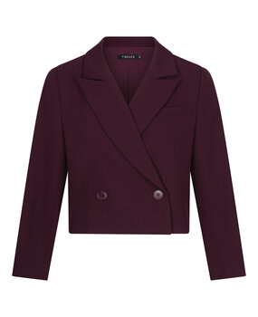 YDENCE Blazer || Ayla || Aubergine