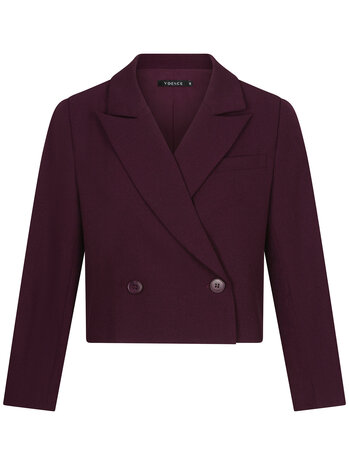 YDENCE Blazer || Ayla || Aubergine