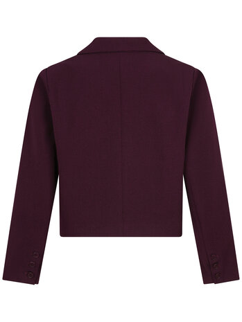 YDENCE Blazer || Ayla || Aubergine