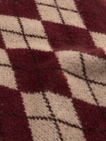 YDENCE Trui || Delilah || Dark Cherry