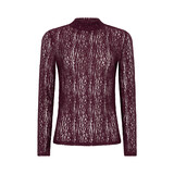 YDENCE Top || Roberta || Aubergine YDENCE Top || Roberta || Aubergine
