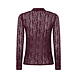 YDENCE Top || Roberta || Aubergine