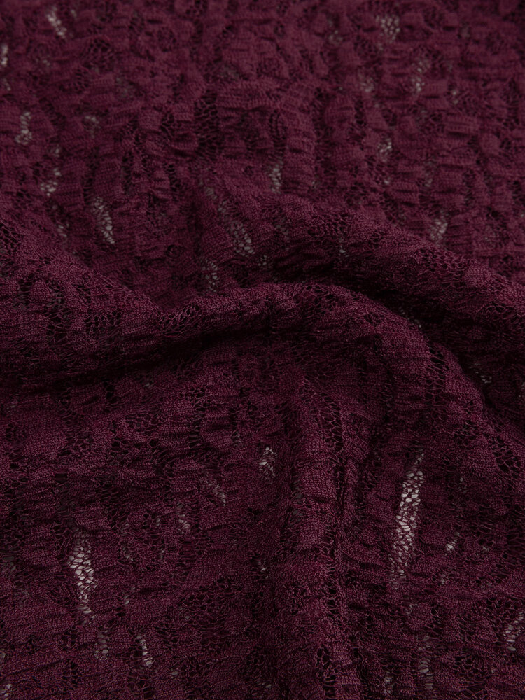YDENCE Top || Roberta || Aubergine