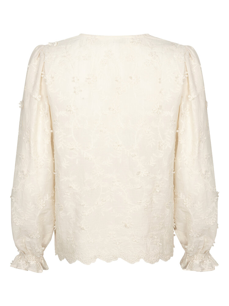 YDENCE Top || Dakota || Ecru