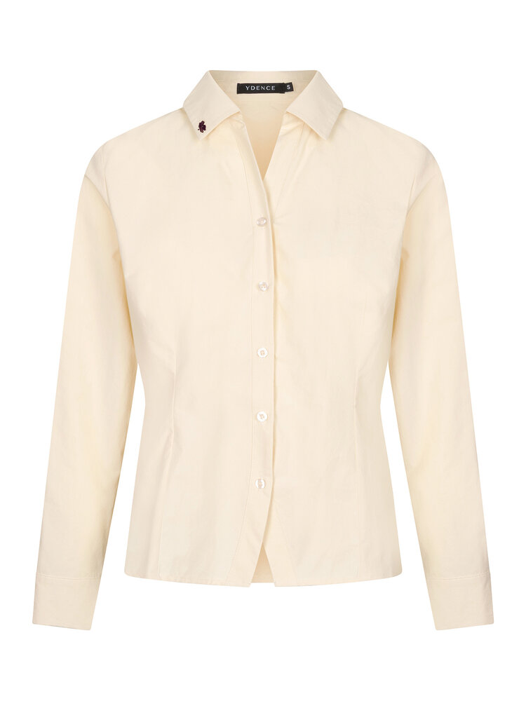 YDENCE Blouse || Vinny || Ecru