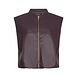 YDENCE Gilet || Inez || Aubergine
