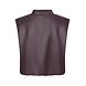 YDENCE Gilet || Inez || Aubergine