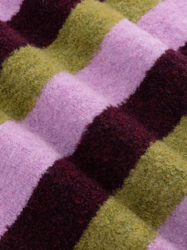 YDENCE Sweater || Aurora || Aubergine