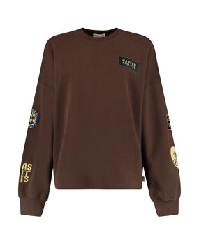 Harper & Yve Sweater || Patch-sw || Hot Fudge