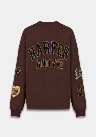 Harper & Yve Sweater || Patch-sw || Hot Fudge