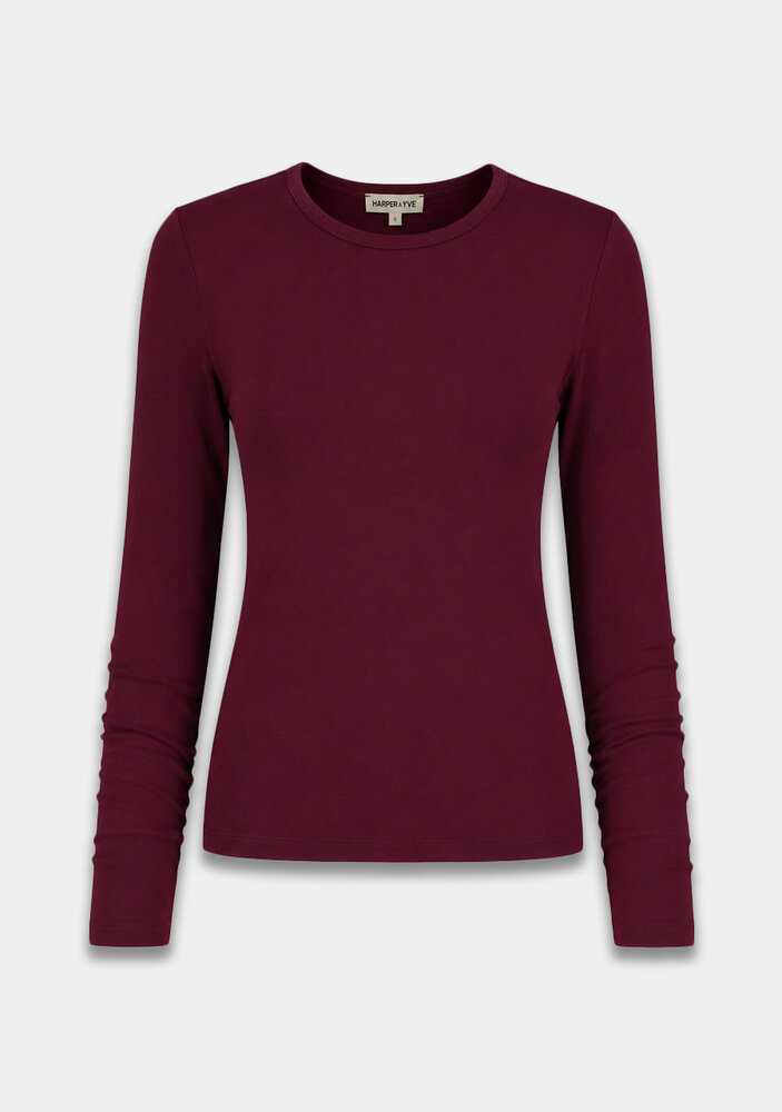 Harper & Yve Top || Jason || Tipsy Red