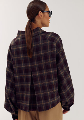 Harper & Yve Blouse || Rylee-co || Tipsy Red