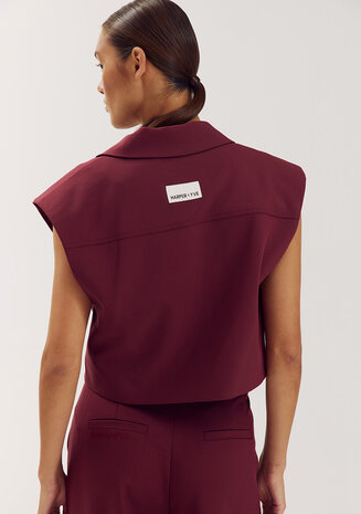 Harper & Yve Gilet || Esmee-gi || Tipsy Red