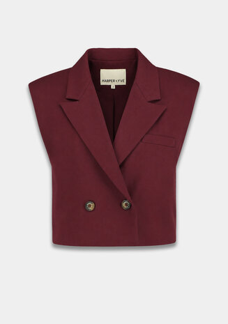 Harper & Yve Gilet || Esmee-gi || Tipsy Red