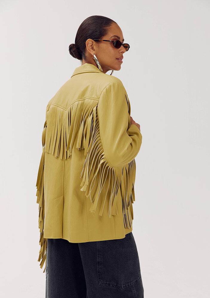 Harper & Yve Blazer || Casey-BL || Dirty Mustard