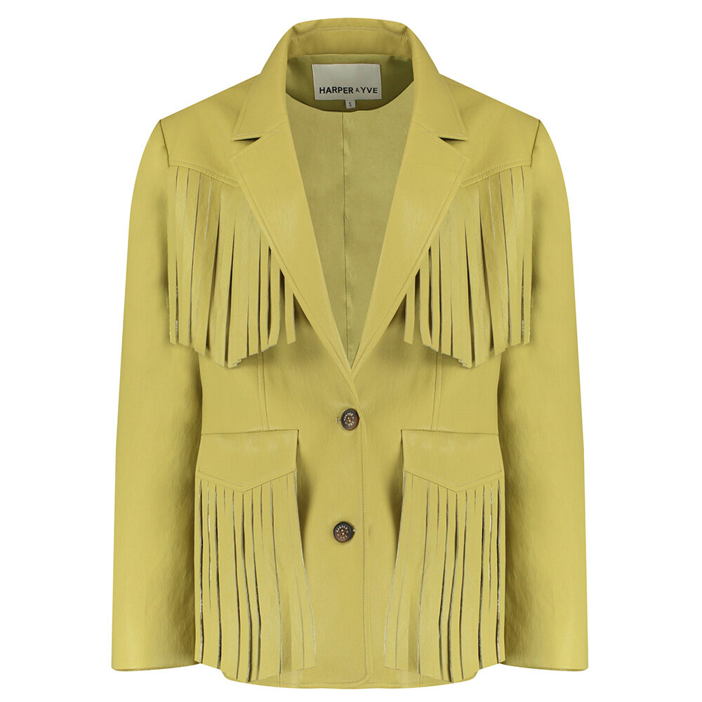 Harper & Yve Blazer || Casey-BL || Dirty Mustard