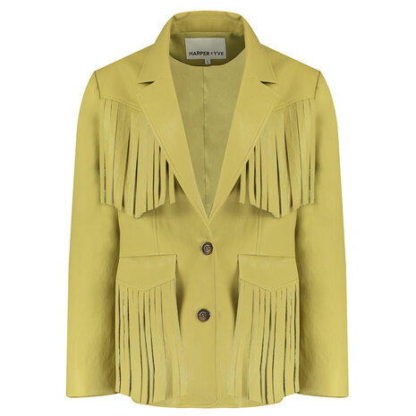Harper & Yve Blazer || Casey-BL || Dirty Mustard