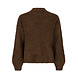 YDENCE Trui || Brielle || Coffee Brown
