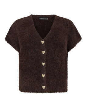 YDENCE Vest || Rochelle || Dark Brown