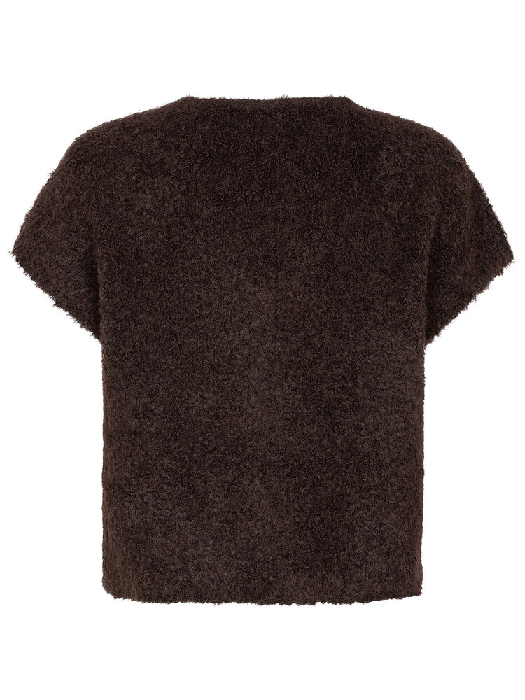 YDENCE Vest || Rochelle || Dark Brown
