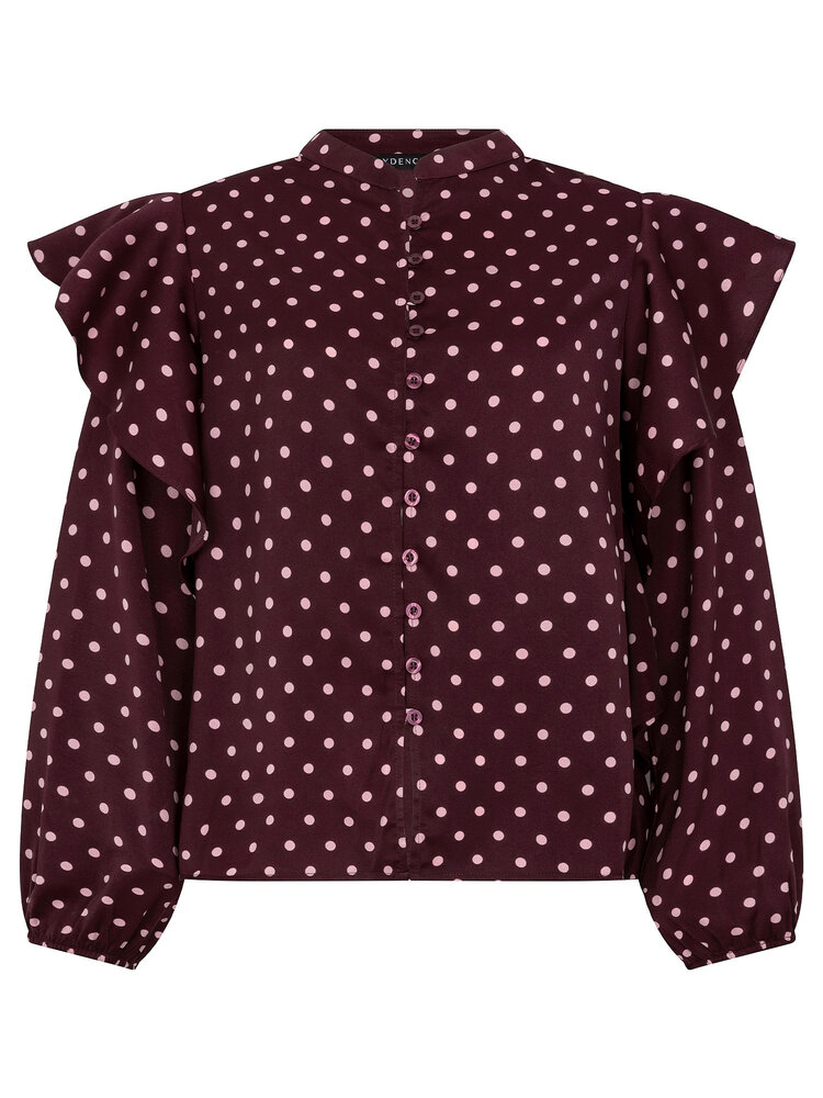 YDENCE Blouse  || Yenthe || Plum