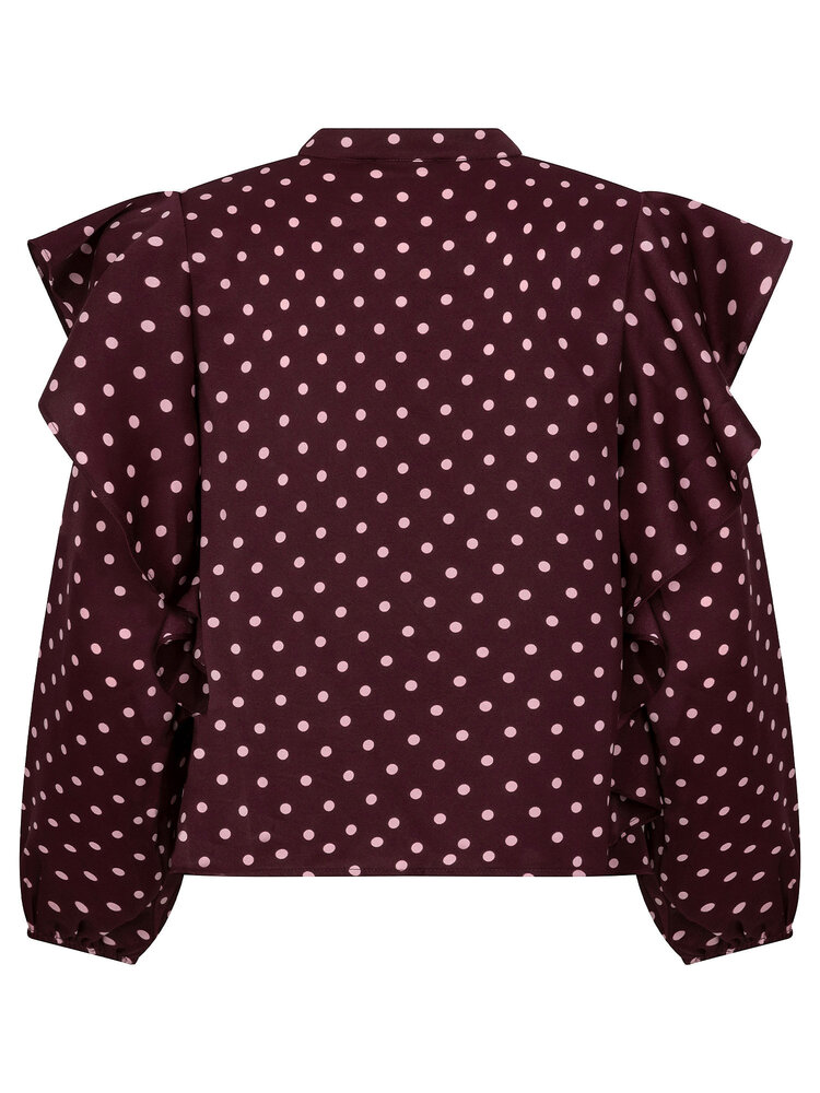 YDENCE Blouse  || Yenthe || Plum