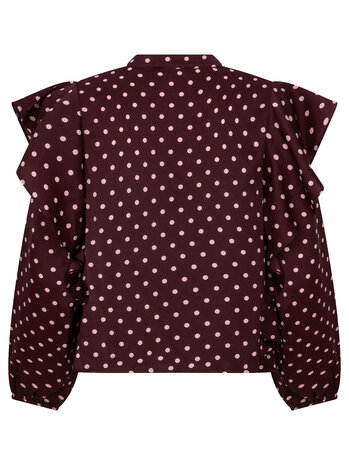 YDENCE Blouse  || Yenthe || Plum