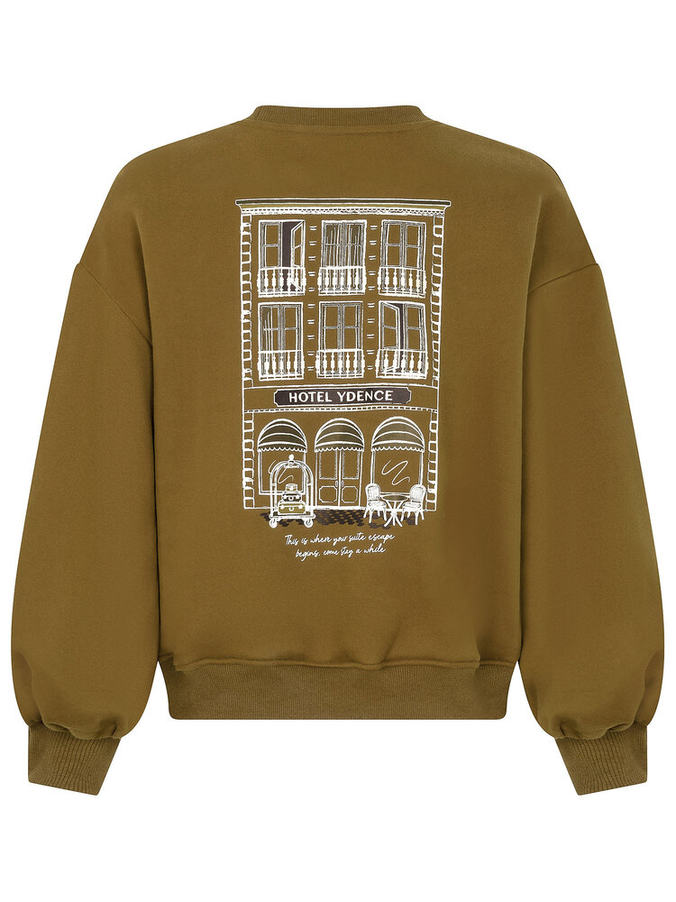 YDENCE Sweater || Hotel Ydence || Olive