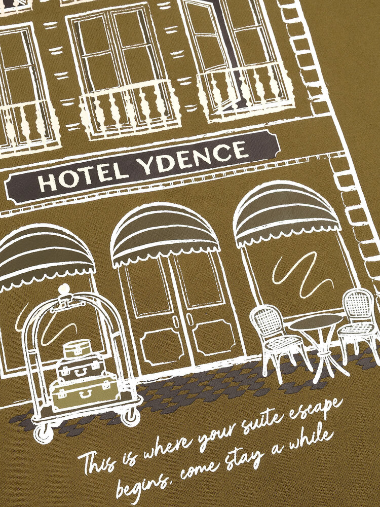 YDENCE Sweater || Hotel Ydence || Olive