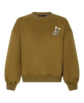 YDENCE Sweater || Hotel Ydence || Olive