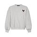 YDENCE Sweater ||  Checked in || Grey Melange