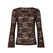 YDENCE Top || Ylene || Dark Brown
