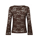 YDENCE Top || Ylene || Dark Brown