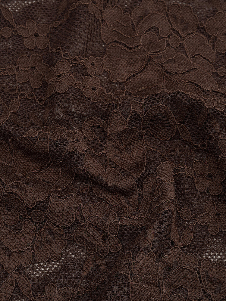 YDENCE Top || Ylene || Dark Brown